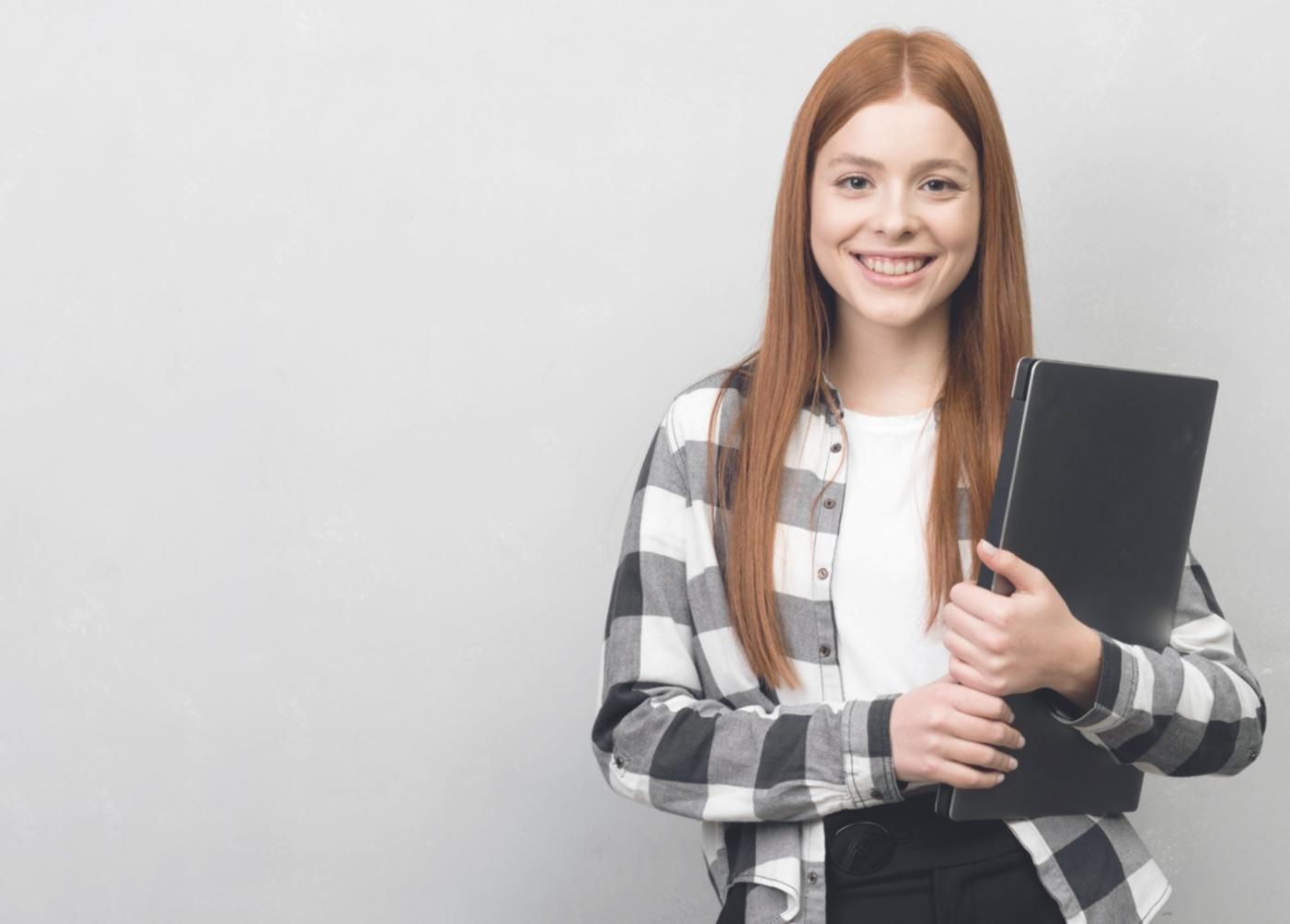 Investment education classroom with students learning financial analysis
