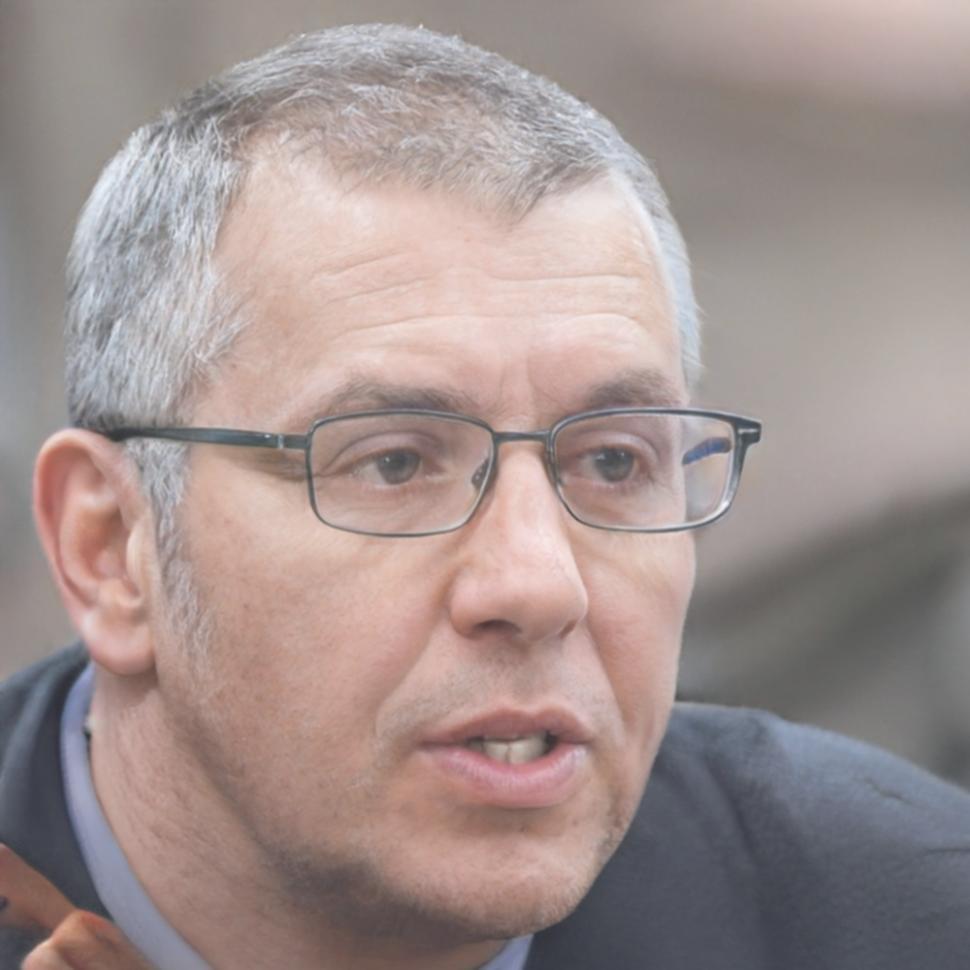 Financial advisor reviewing investment portfolio